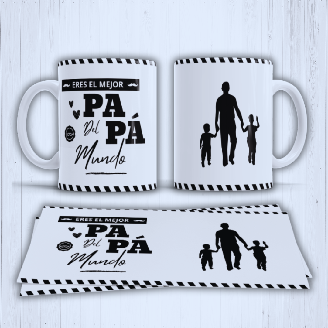 Taza el mejor papa del mundo