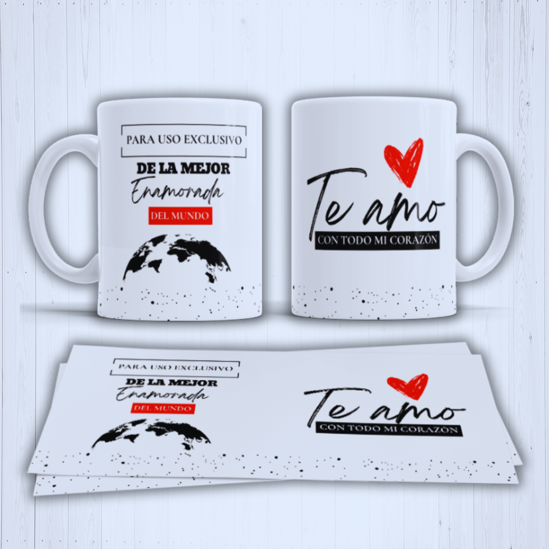 Taza el mejor enamorado