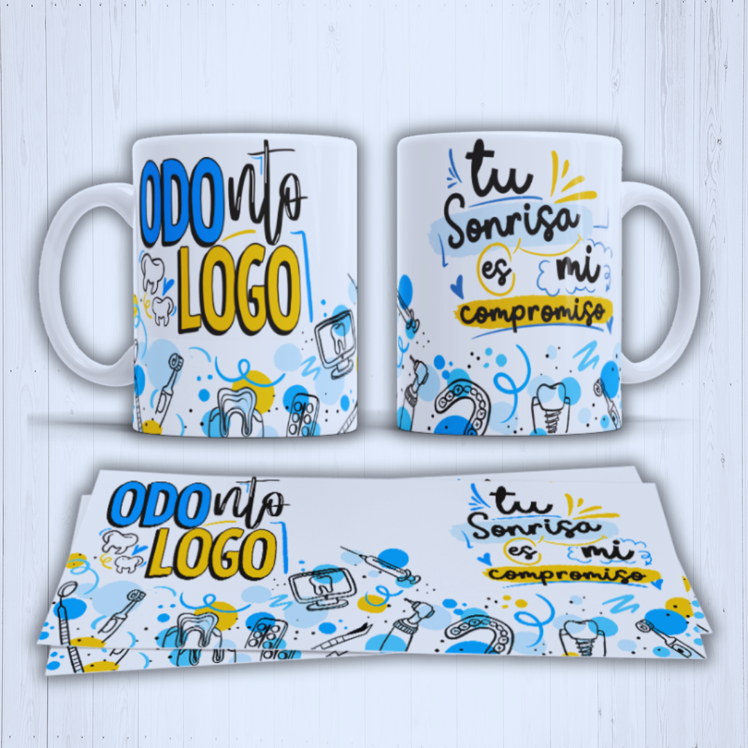 Taza odontologo