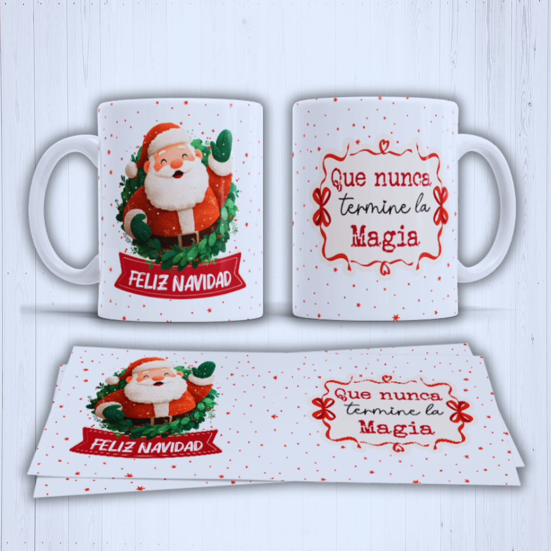 Taza Navideña "Magia Infinita"