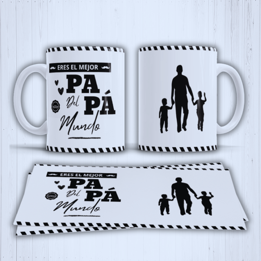 Taza el mejor papa del mundo