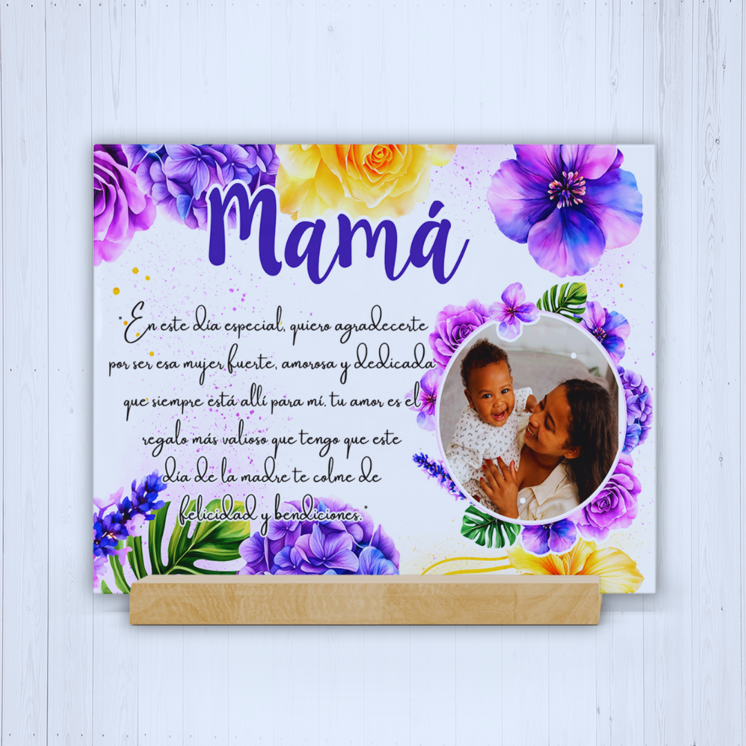 placa para Mamá