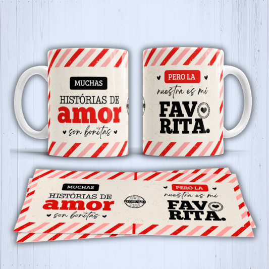 Taza historia de amor 2