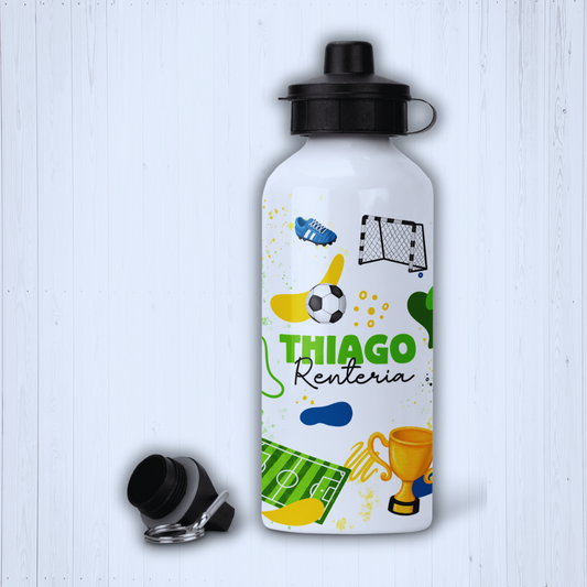 botella futbol